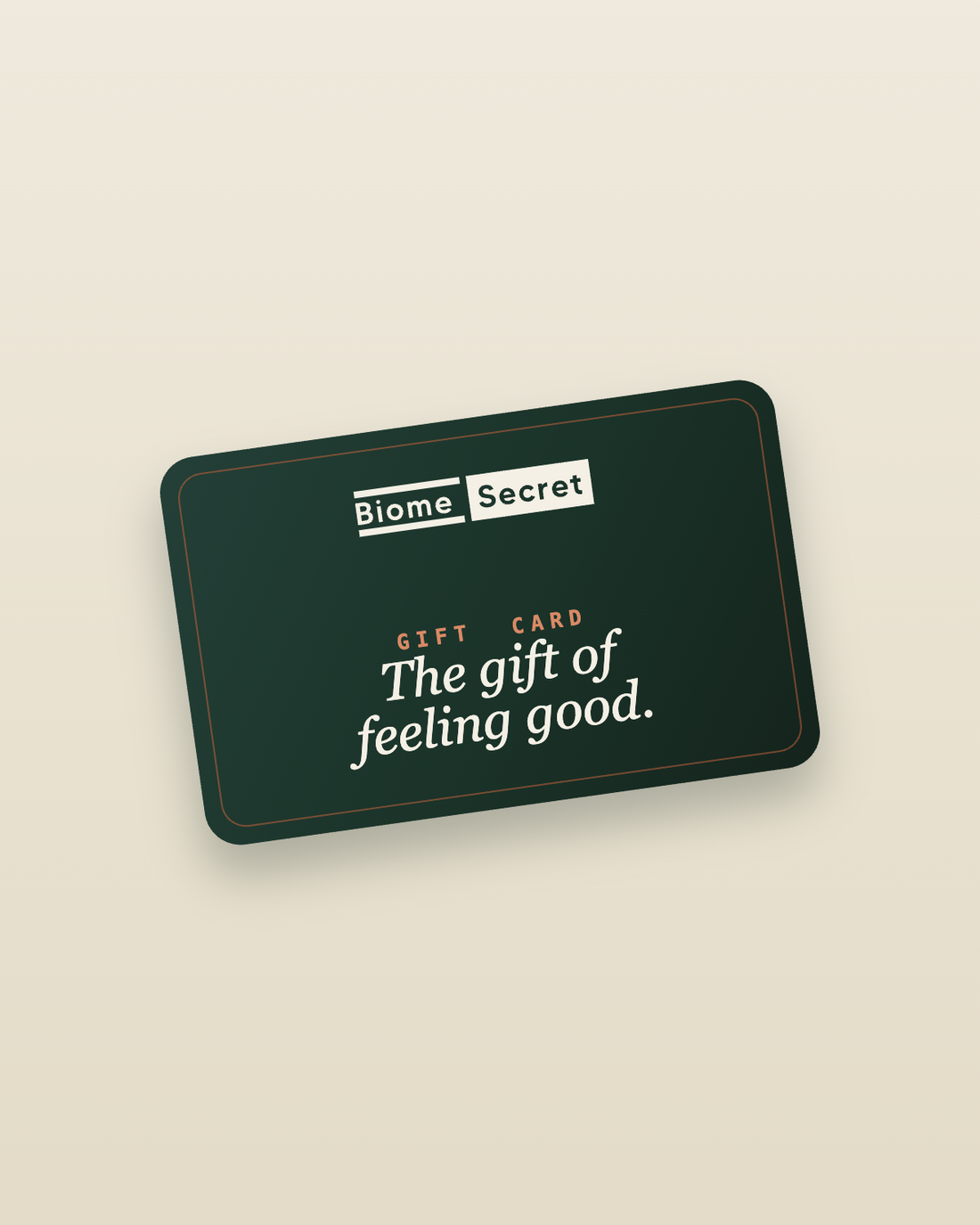 Biome Secret gift card — Forest