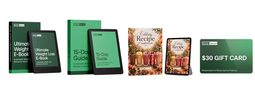Free welcome kit: e-book, guide, cookbook, gift card